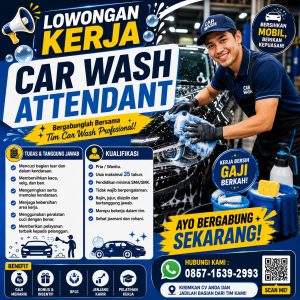 Lowongan Kerja Car Wash Attendant