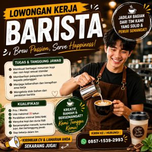 Lowongan Kerja Barista