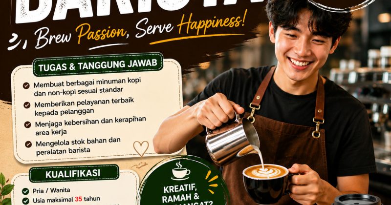 Lowongan Kerja Barista