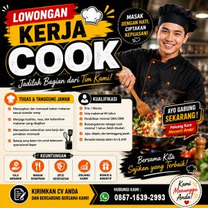 Lowongan Kerja Cook