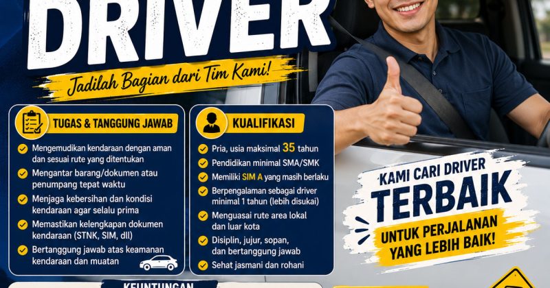 Lowongan Kerja Driver
