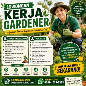 Lowongan Kerja Gardener