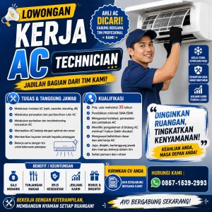 Lowongan Kerja AC Technician